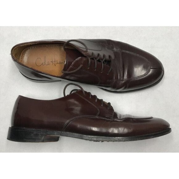 Cole Haan Calhoun Oxford Dress Shoes Mens 9D Brown Leather...